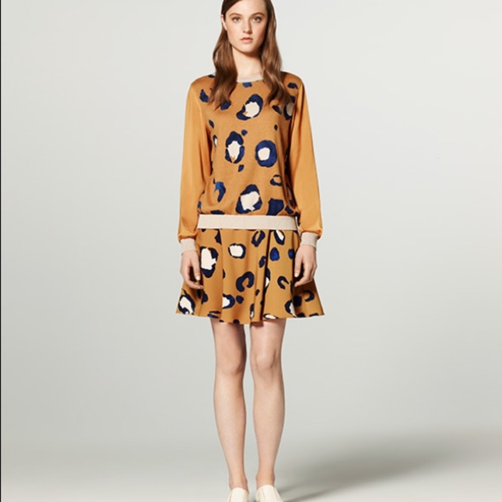 3.1 Phillip Lim Target / Leopard Mini Skirt / 4